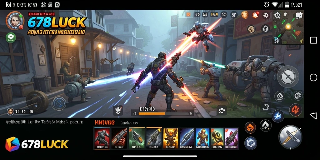 Tampilan screenshot 678LUCK memperlihatkan antarmuka yang user-friendly.
