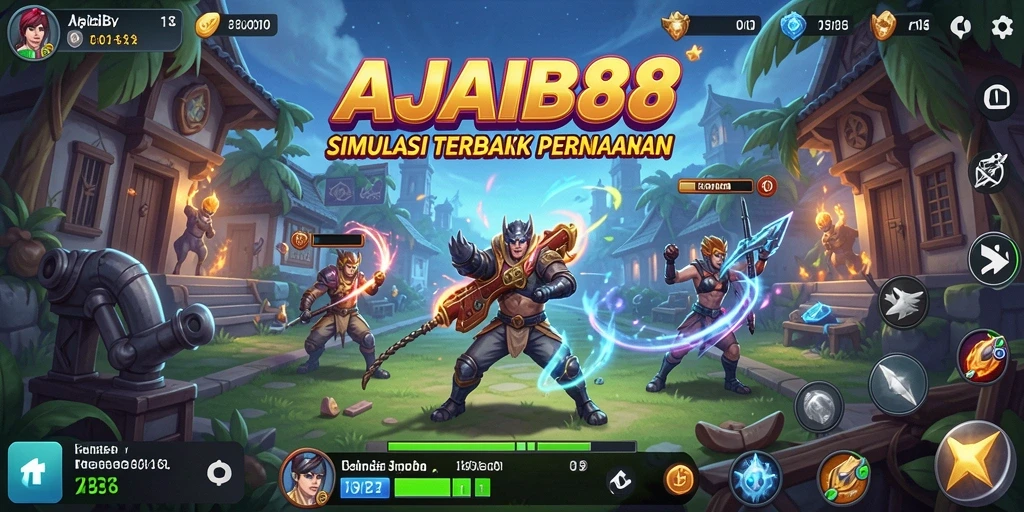 Tampilan gameplay AJAIB88 yang menarik dan interaktif.