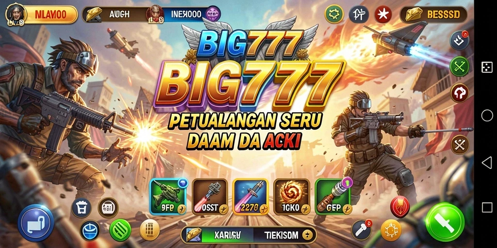Tangkapan layar gameplay BIG777 menampilkan aksi mendebarkan dan grafis menawan.
