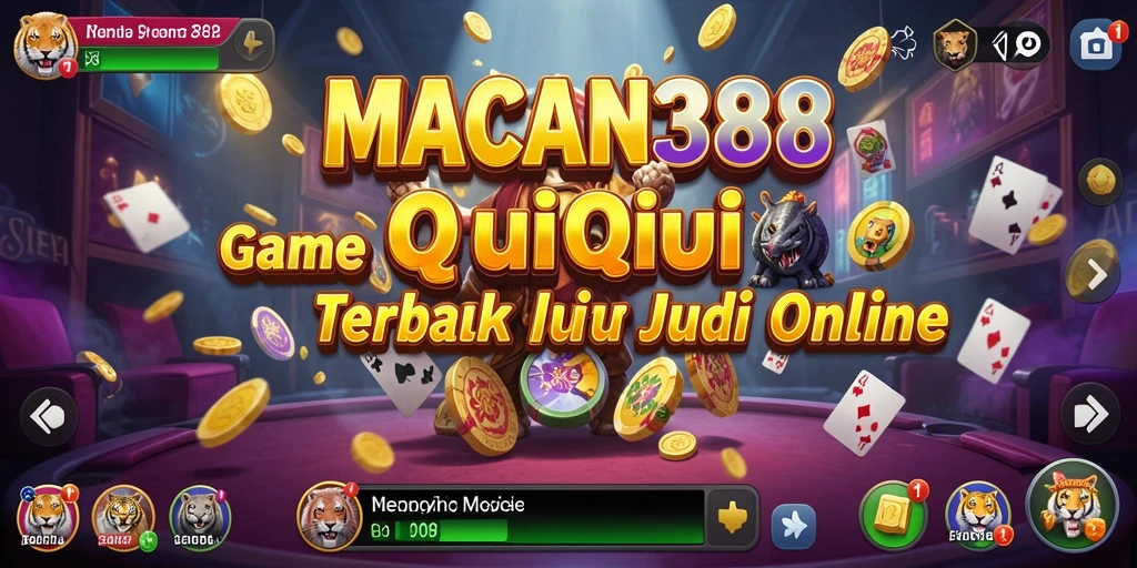 Tangkapan layar utama dari gameplay QiuQiu di MACAN388.