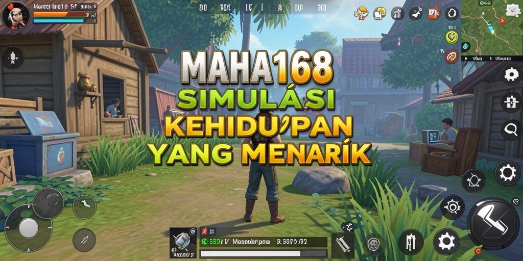 Gameplay seru di dunia simulasi MAHA168.