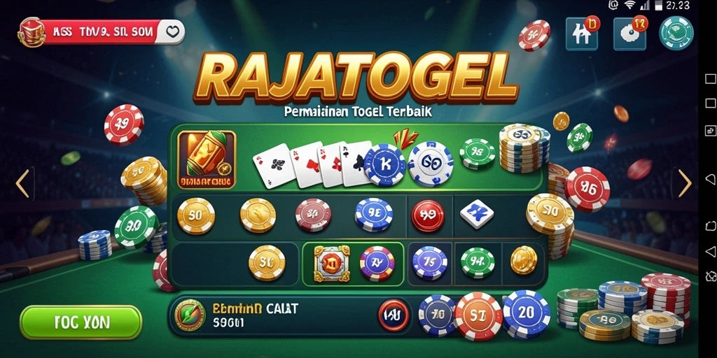 Tampilan menarik dari gameplay RAJATOGEL yang seru